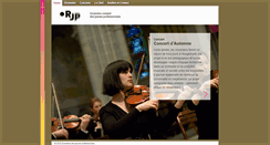 Desktop Screenshot of orjp.ch